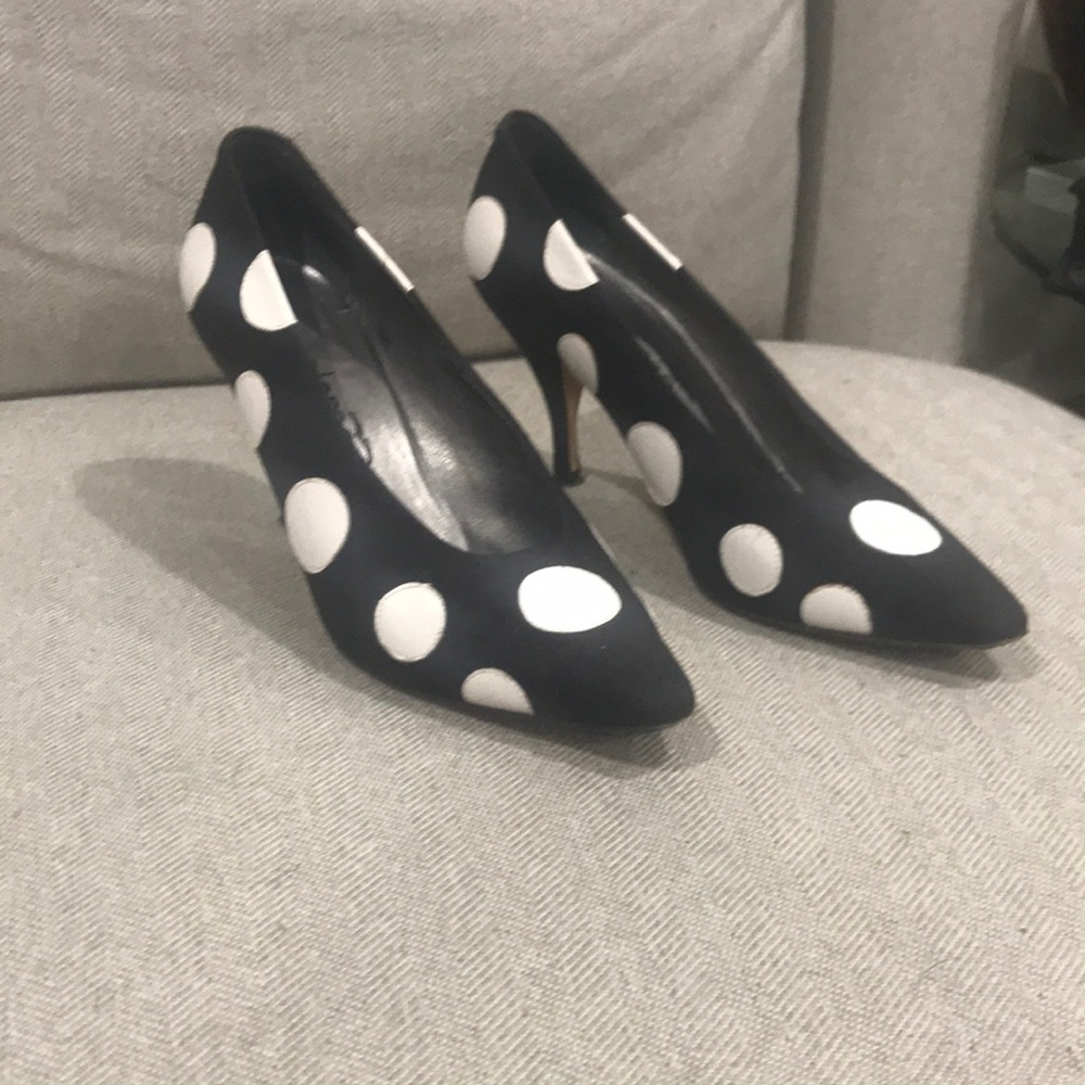 Paloma polka dot heels